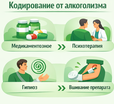 кодирование от алкоголизма в Зернограде Санати